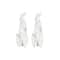 Hello Honey® Distressed White Stone Mermaid Bookends Set